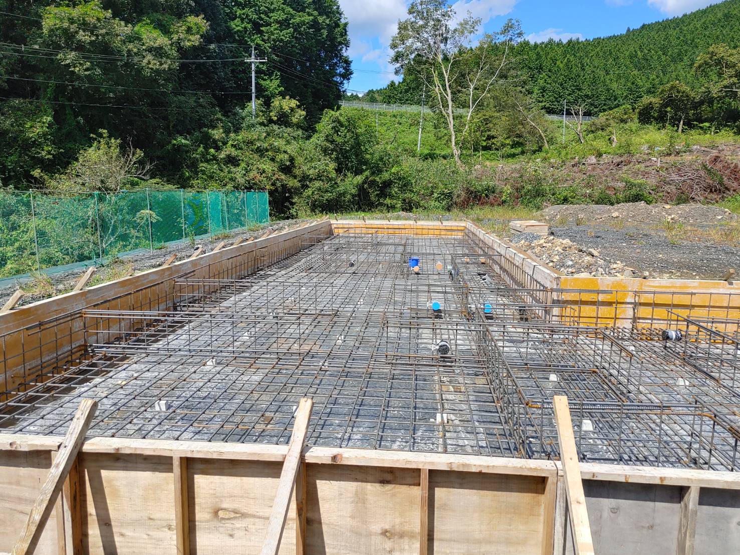 2021年9月着工　S邸土間スリーブ